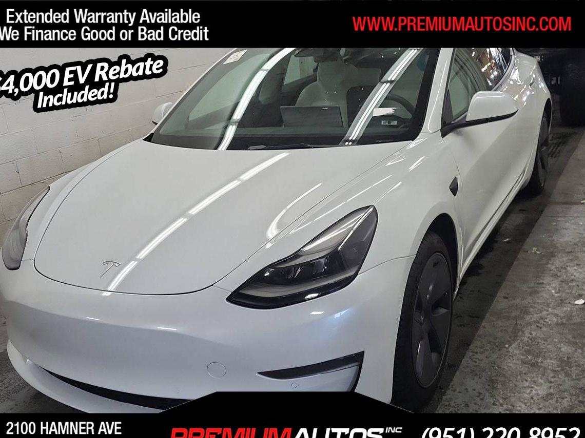 TESLA MODEL 3 2022 5YJ3E1EA5NF135120 image